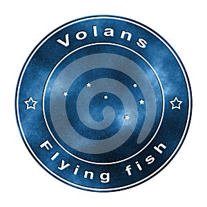Volans Star Constellation, Flying Fish