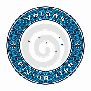 Volans Star Constellation, Flying Fish