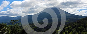 Arenal jungle volcano in Costa Rica Central America volcan active photo