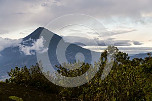 Volcan Agua from Pacaya photo