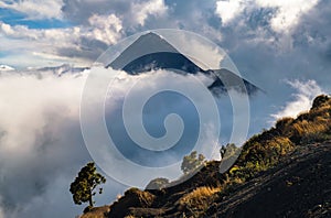 Volcan de Fuego seen from Acatenango.