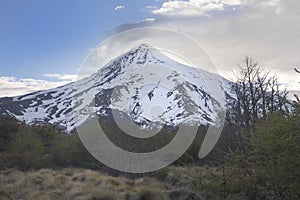 Volcan Lanin, Patagonia, Argentina.