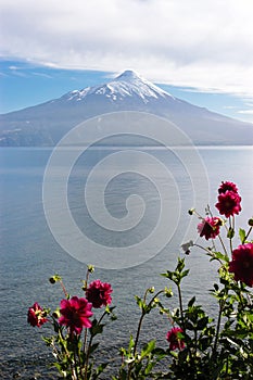 Volcan Osorno and Lake Llanquihue, Chile