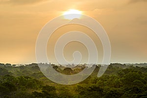 Volcan Tajumulco Guatemala Sunset