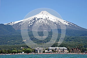 Volcan Villarrica, Chile.