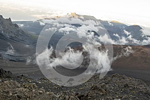 Volcanic crater, HaleakalÄ Volcano, Maui