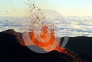 Volcanic eruption 3 photo