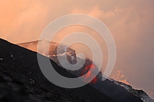 Volcanic eruption part 1