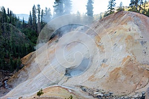 Volcanic Fumarole in Lassen National Park