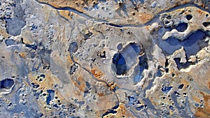 Volcanic landscape abstract image