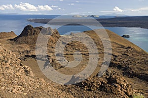 Volcanic landscape - Bartolome - Galapagos Islands