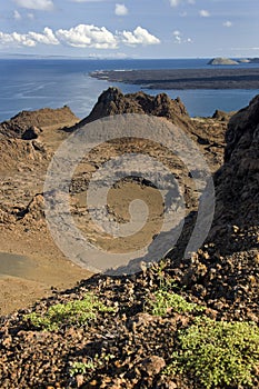 Volcanic Landscape - Bartolome - Galapagos Islands photo