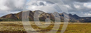 Volcanic Landscape in Iceland