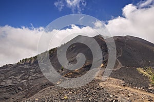 Volcanic landscape on La Palma