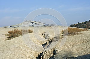 Volcanic landscape, raw