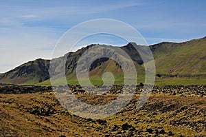 Volcanic landscapes of Iceland