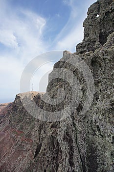 Volcanic landscapes of Lanzarote, Canary Islands, November 2022