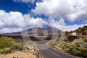 Volcanic Mount Teide in Tenerife