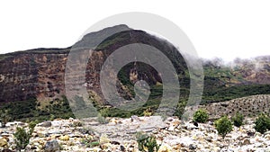 Volcanic Mountain Papandayan Indonesia Ring of Fire