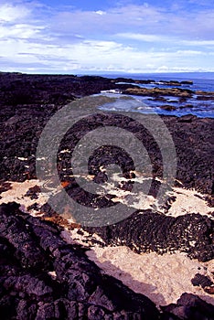 Santiago Beach Galapagos Islands