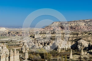 Volcanic rock landscape, Cappadocia, Turkey