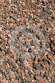 Volcanic rock texture