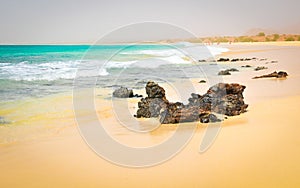 Volcanic rocks in Cape Verde