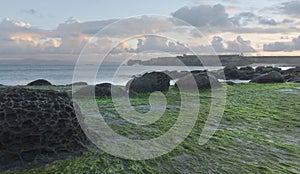 Volcanic rocks of Tarifa photo