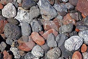 Volcanic rocks, Thirasia island, Santorini