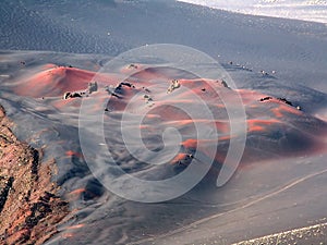 Volcanic sand