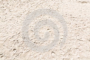 Volcanic sand stone pattern resembling moon surface