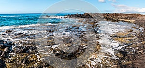 The Volcanic Shoreline of Keawanaku Beach