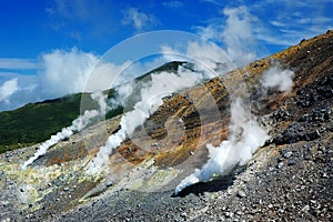 Volcanic Vents at Volcano