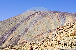 Volcanic view on Tenerife island, Spain