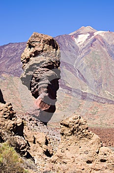 Volcanic view on Tenerife island, Spain photo