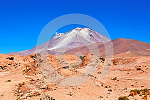 Volcano, Altiplano, Bolivia