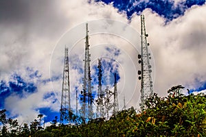 Volcano antennas photo