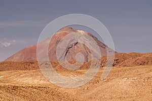 Volcano on Atacama desert, Chile