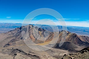 Volcano in Chile Atacama desert