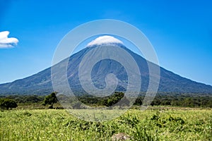 Volcano Concepcion on Ometepe Island in lake Nicaragua