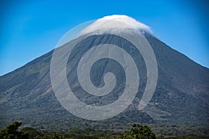 Volcano Concepcion on Ometepe Island in lake Nicaragua