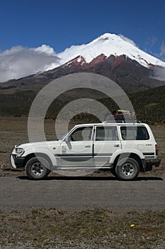 Volcano Cotopaxi (5897 m)