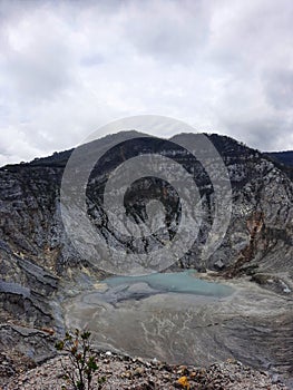 Volcano creater photo