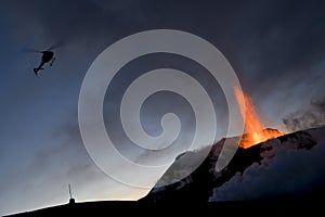 Volcano Eruption, fimmvorduhals Iceland