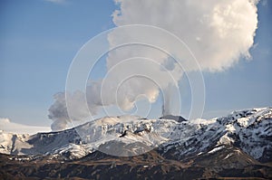 Volcano eruption, Iceland