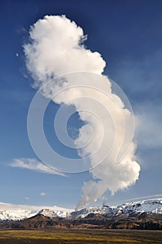 Volcano eruption, Iceland