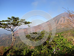 Volcano Gunung Inerie photo