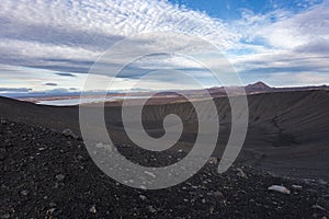 Volcano Hverfjall in Myvatn