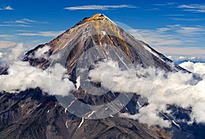 volcano on the Kamchatka