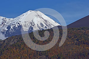 Volcano Llaima in Conguillio National Park, Chile